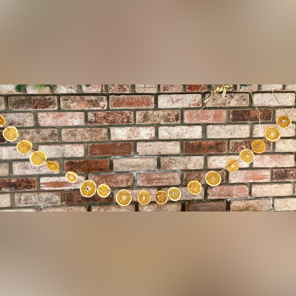 ♥️💚Dried Orange Garland